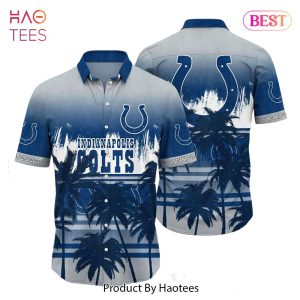 HOT TREND Indianapolis Colts NFL Summer Hawaiian Shirt Tropical Pattern Graphic For Sports Enthusiast