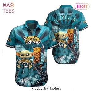 HOT TREND Jacksonville Jaguars Nfl Baby Yoda Hawaiian Shirt Style Summer Trending For Men Women