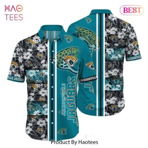 HOT TREND Jacksonville Jaguars Nfl Graphic Tropical Pattern Hawaiian Shirt 3D Printed Beach Shirt Summer Gift For Fans