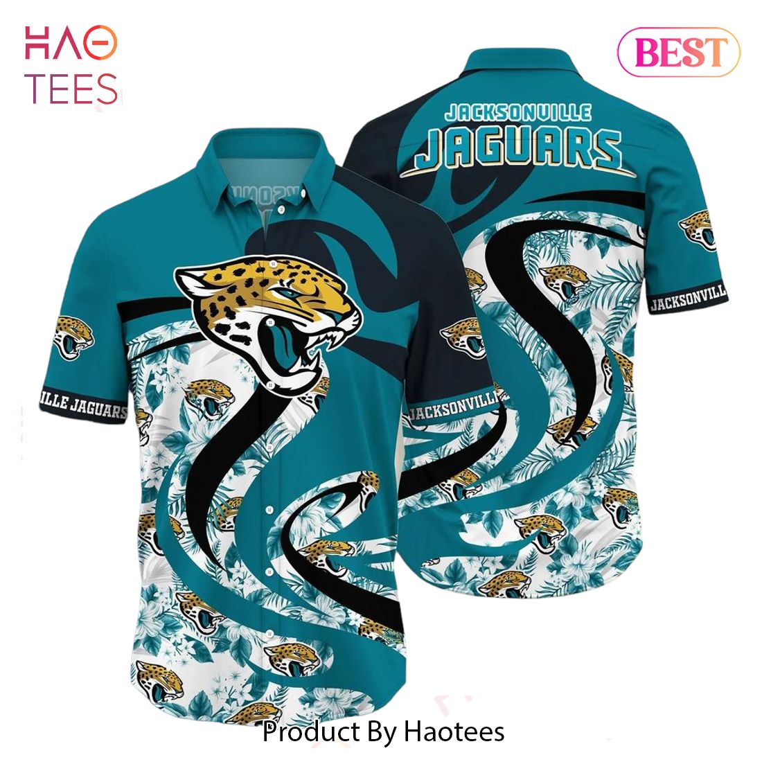 HOT TREND Jacksonville Jaguars Nfl Hawaii Shirt Tropical Pattern Graphic This Summer Gift For Fan Nfl HOT TREND Jacksonville Jaguars Nfl Hawaii Shirt Tropical Pattern Graphic This Summer Gift For Fan Nfl