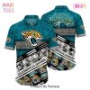 HOT TREND Jacksonville Jaguars Nfl Hawaiian Shirt Graphic Tropical Pattern Short Sleeve Summer For Fans