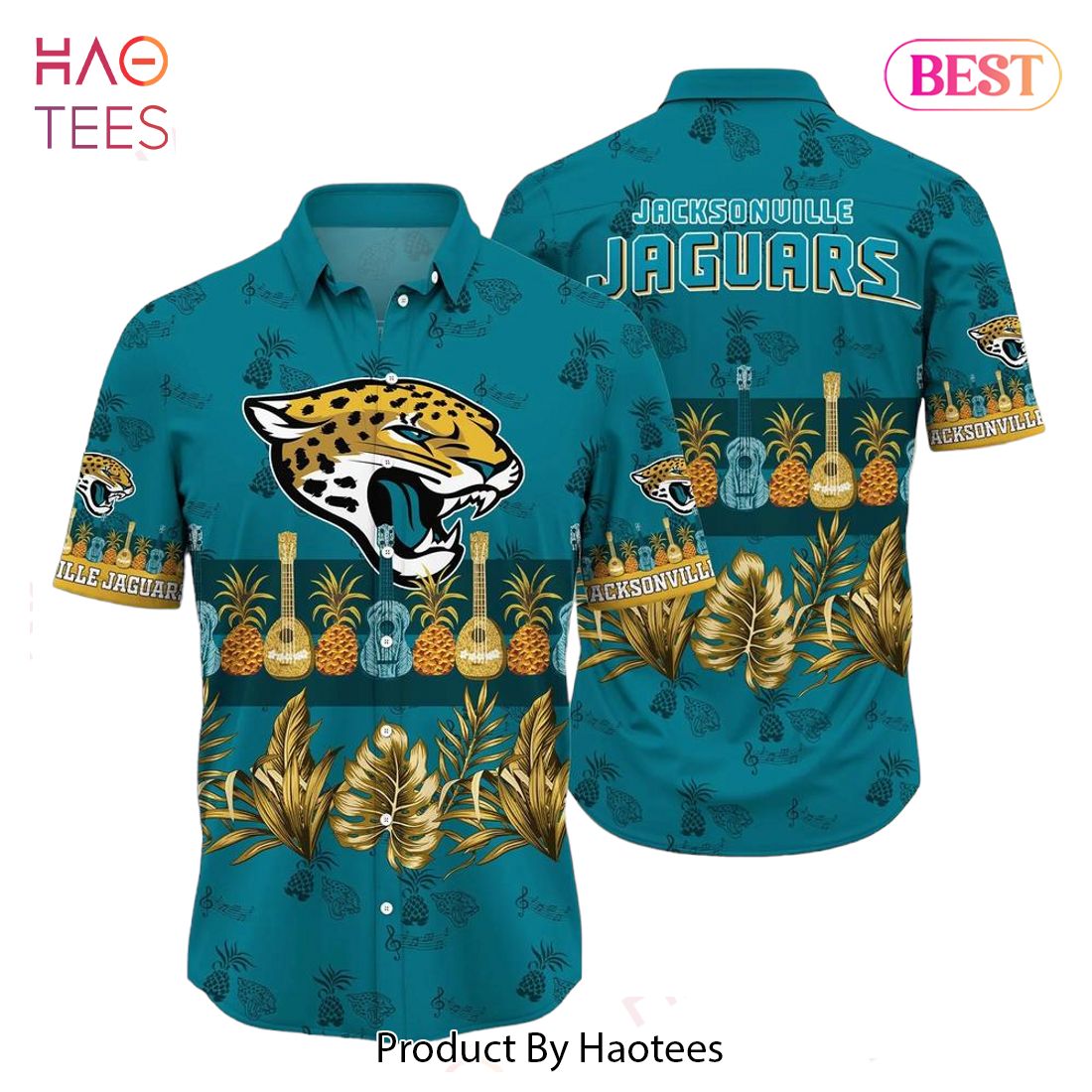 HOT TREND Jacksonville Jaguars Nfl Hawaiian Shirt Tropical Pattern Graphic Trends Summer Gift For Fan Nfl HOT TREND Jacksonville Jaguars Nfl Hawaiian Shirt Tropical Pattern Graphic Trends Summer Gift For Fan Nfl