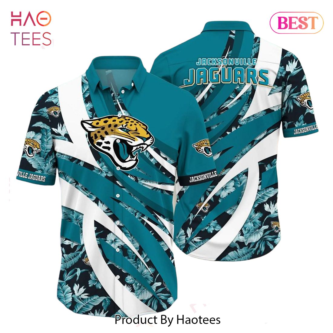 Jacksonville Jaguars NFL-Hawaii Shirt Short Style Hot Trending