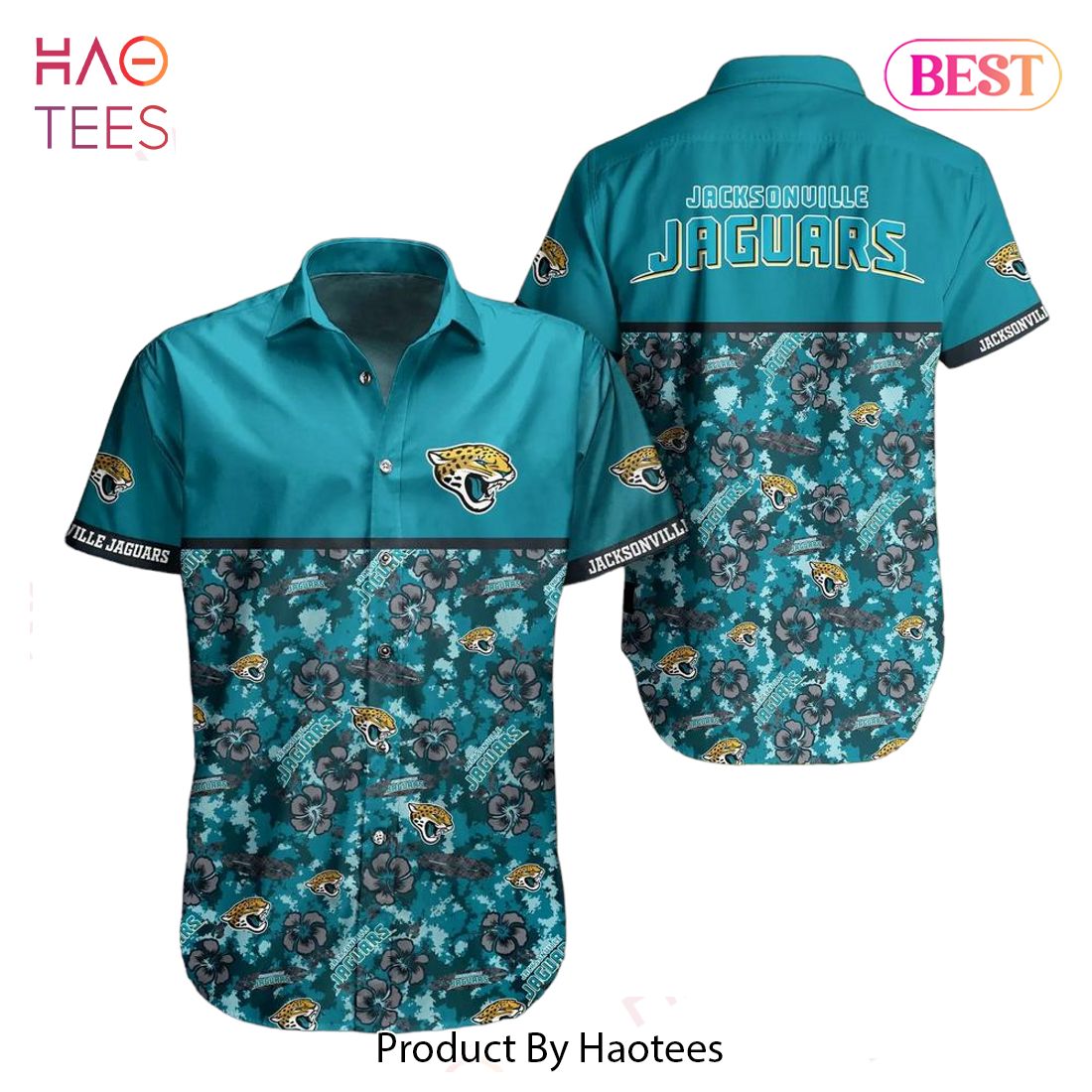 HOT TREND Jacksonville Jaguars Nfl Style Trending Summer Hawaiian Shirt HOT TREND Jacksonville Jaguars Nfl Style Trending Summer Hawaiian Shirt