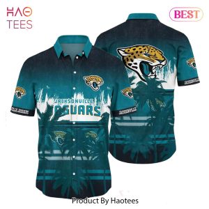 HOT TREND Jacksonville Jaguars Nfl Summer Hawaiian Shirt Tropical Pattern Graphic For Sports Enthusiast