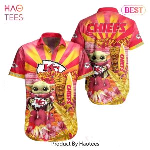 HOT TREND Kansas City Chiefs Nfl Baby Yoda Hawaiian Shirt Style Summer Trending For Men Women