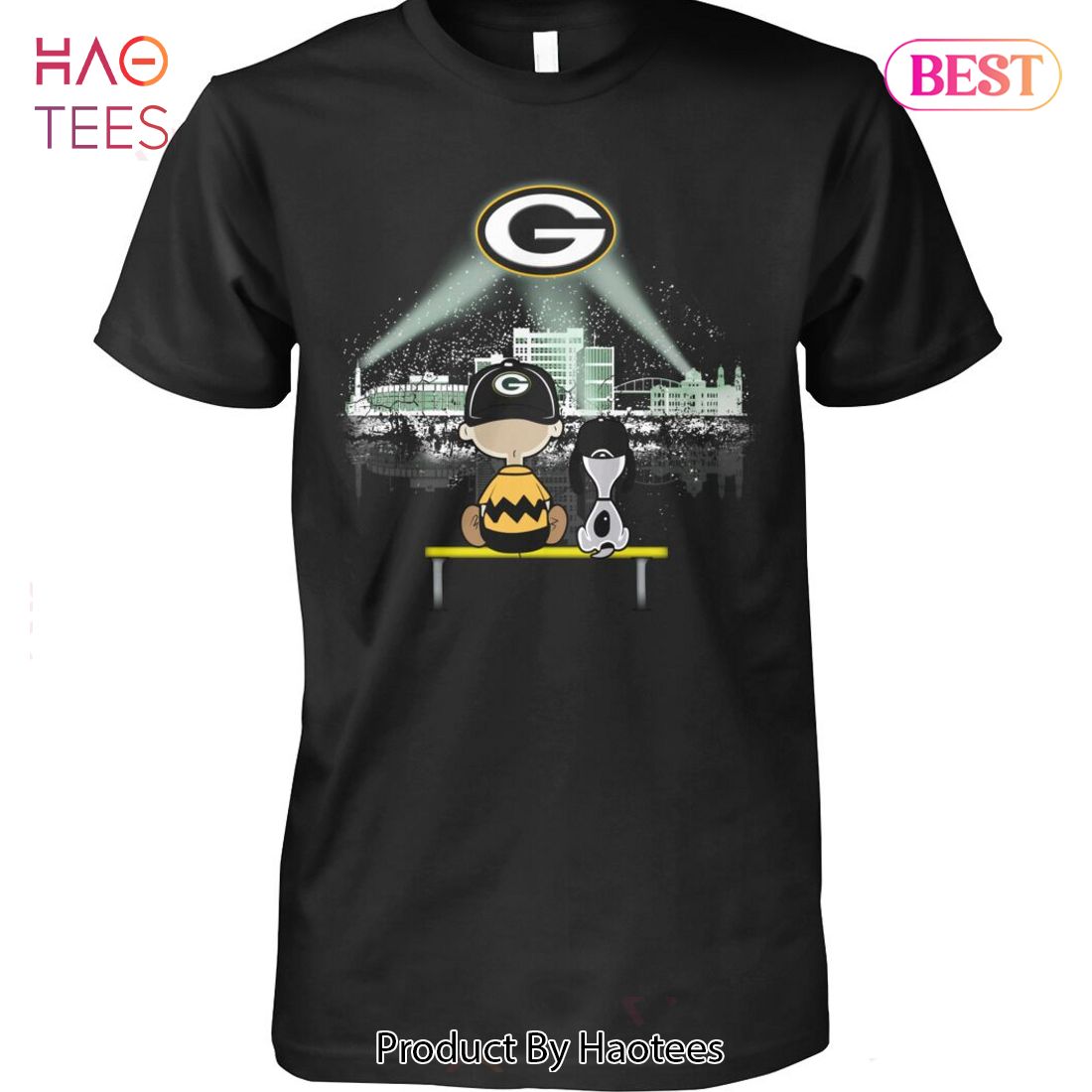 NEW Fashion Green Bay Packers Snoopy Unisex T-Shirt