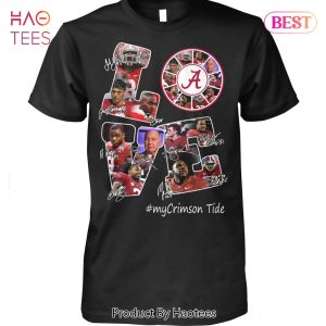 NEW Fashion Love Alabama Crimson Tide Unisex T-Shirt