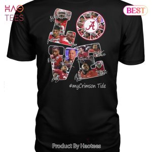NEW Fashion Love Alabama Crimson Tide Unisex T-Shirt