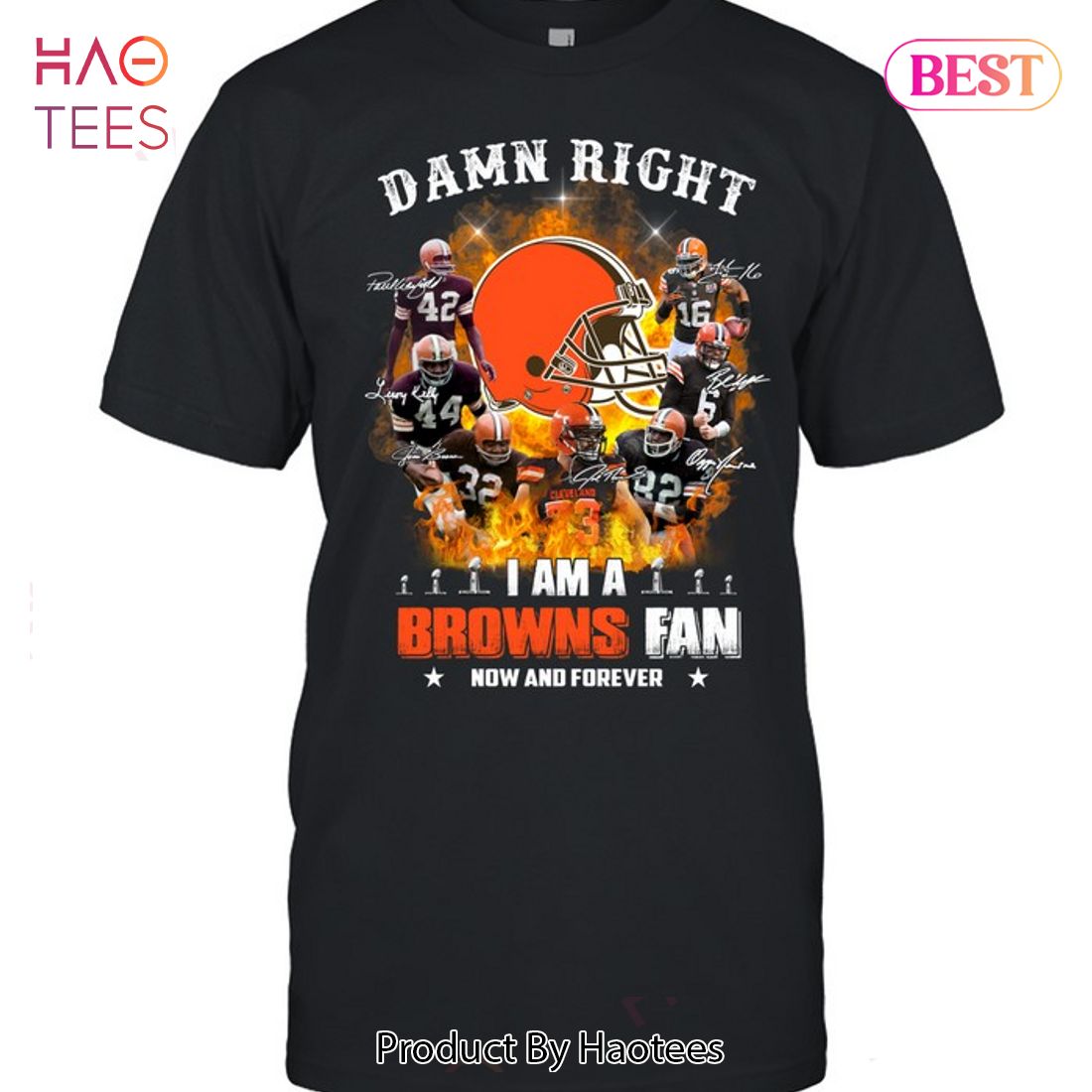 NEW Damn right Cleveland Browns Unisex T-Shirt