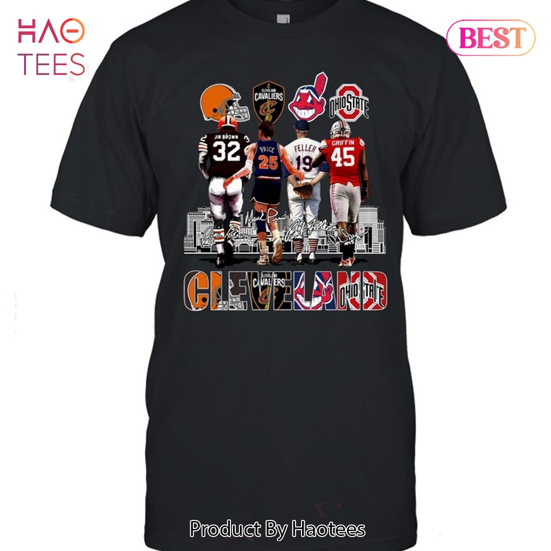 NEW Fashion Cleveland Back Unisex T-Shirt