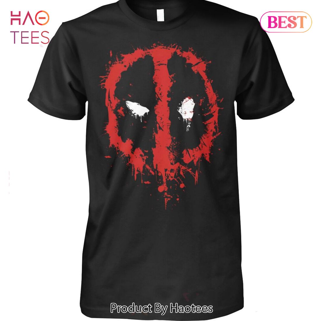 NEW Marvel Deadpool Splat Unisex T-Shirt