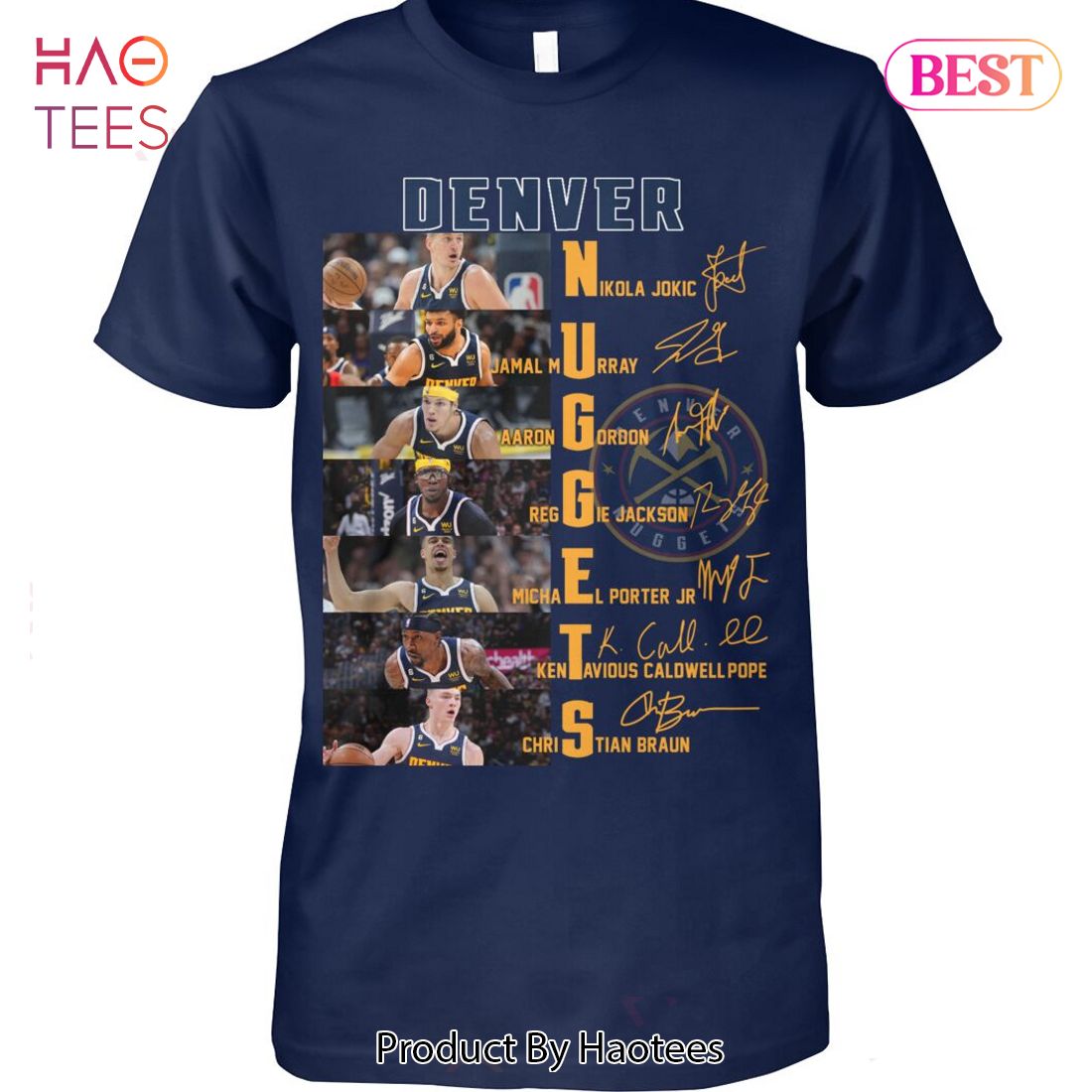NEW Denver Nuggets Conference Champions T-Shirt