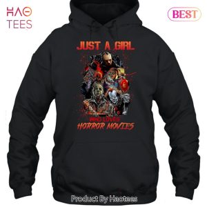 NEW Just A Girl Who Loves Horror Movies Unisex T-Shirt