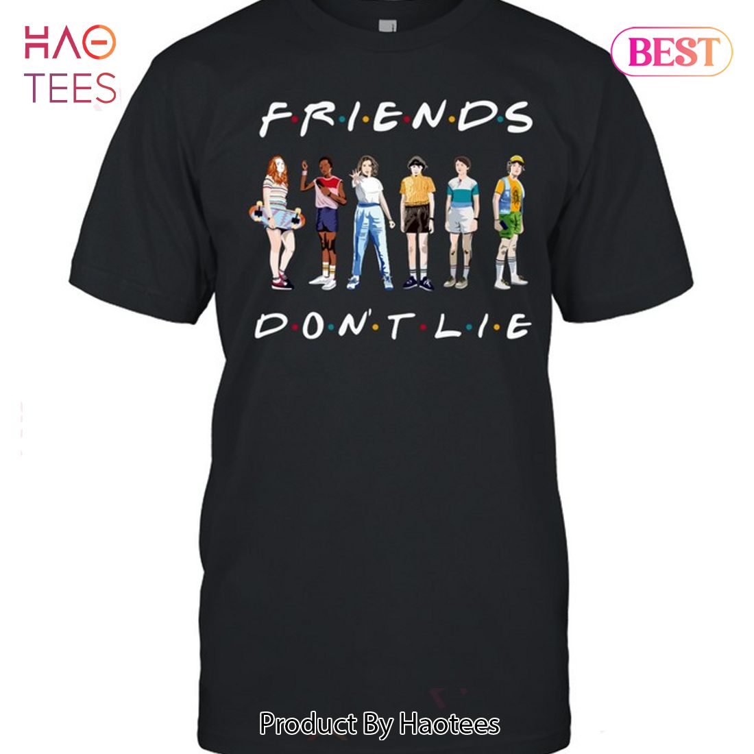 NEW Stranger Things Friends Dontlie Unisex T-Shirt