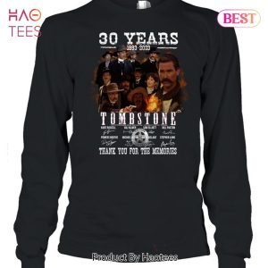 NEW Tombstune 30 Years 1993-2023 Thank You For The Memories T-Shirt
