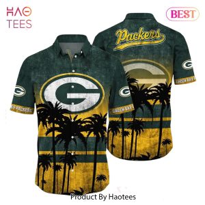 HOT TREND Green Bay Packers Nfl Hawaiian Shirt Tropical Pattern Graphic New Collection Summer Gift For Fan Nfl