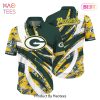 HOT TREND Green Bay Packers Nfl Hawaiian Shirt Tropical Pattern Graphic Trends Summer Gift For Fan Nfl