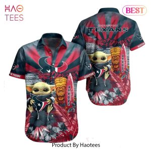 HOT TREND Houston Texans NFL Baby Yoda Hawaiian Shirt Style Summer Trending For Men Women
