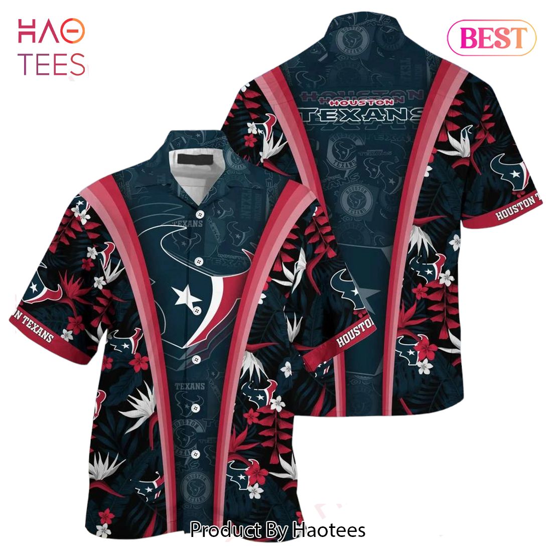 HOT TREND Houston Texans NFL Beach Summer Hawaiian Shirt Gifts For Sports Football Fans HOT TREND Houston Texans NFL Beach Summer Hawaiian Shirt Gifts For Sports Football Fans