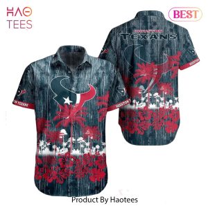 HOT TREND Houston Texans NFL Hawaii Graphic Tropical Pattern Style Summer Hawaiian Shirt