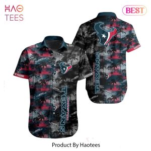 HOT TREND Houston Texans NFL Hawaiian Shirt And Shirt Tropical Pattern Summer For Football NFL Fans