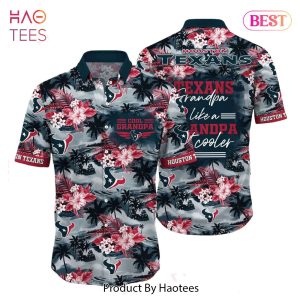 HOT TREND Houston Texans NFL Hawaiian Shirt For Grandparent New Trending Beach Shirt