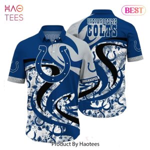 HOT TREND Indianapolis Colts NFL Hawaii Shirt Tropical Pattern Graphic This Summer Gift For Fan NFL
