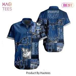 HOT TREND Indianapolis Colts NFL Hawaiian Shirt Skull Printed 3D New Trend Summer For Fans