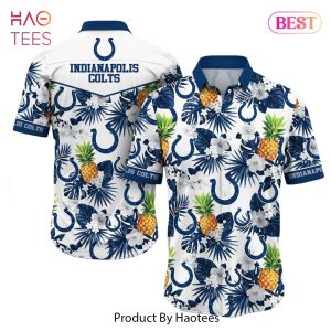 HOT TREND Indianapolis Colts NFL Hawaiian Shirt Tropical Pattern Graphic Hawaii Shirt For Fan Ever