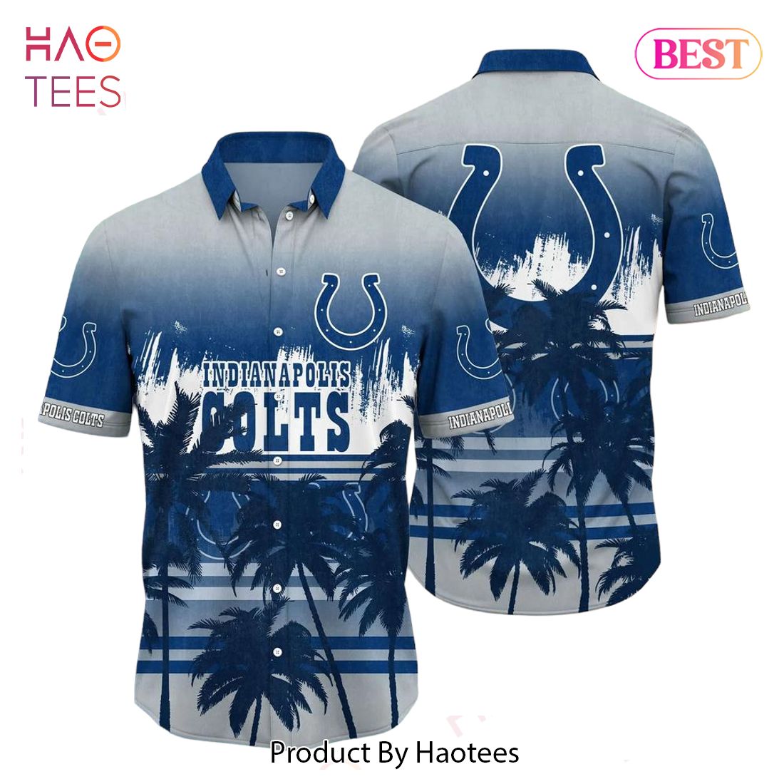 HOT TREND Indianapolis Colts NFL Summer Hawaiian Shirt Tropical Pattern Graphic For Sports Enthusiast HOT TREND Indianapolis Colts NFL Summer Hawaiian Shirt Tropical Pattern Graphic For Sports Enthusiast