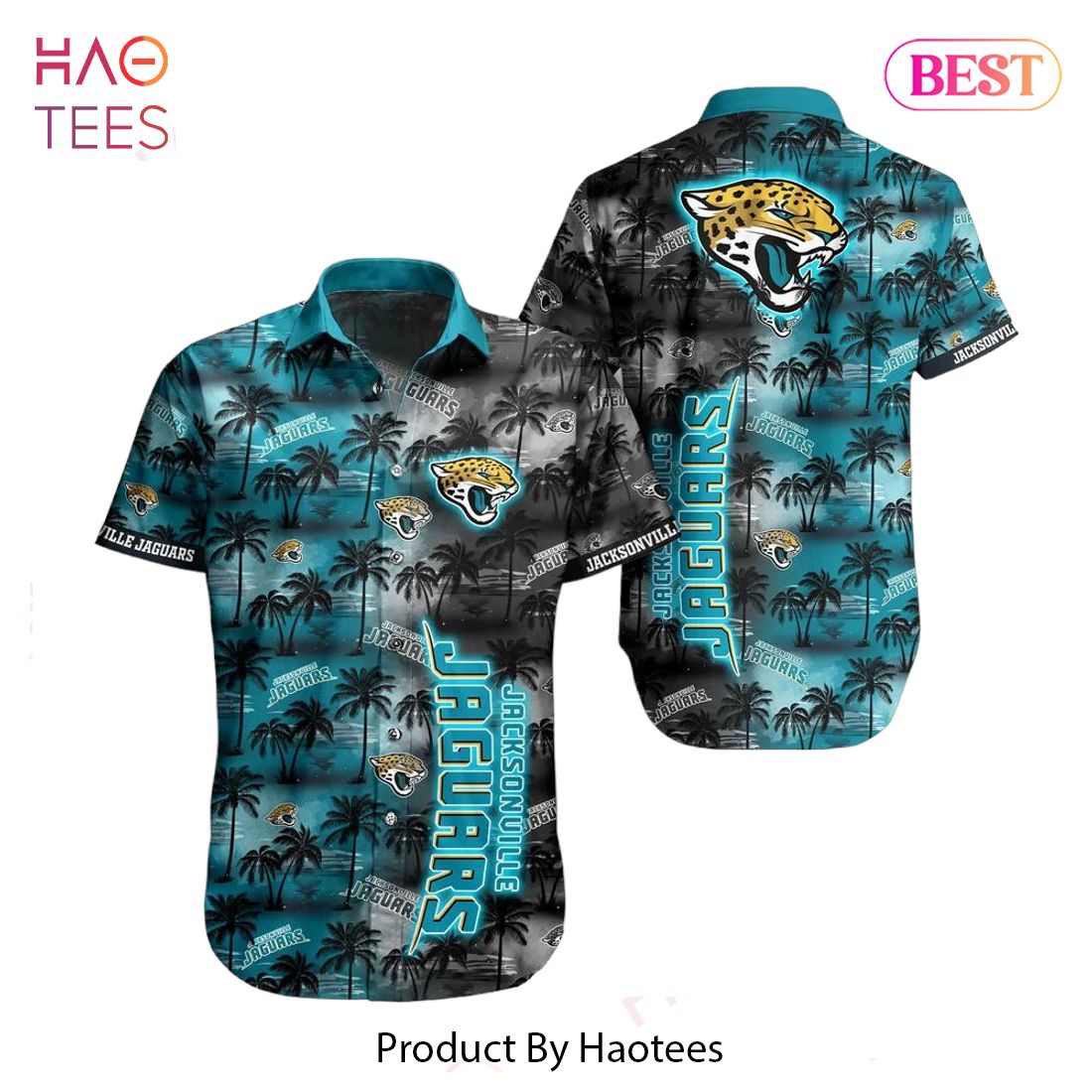 HOT TREND Jacksonville Jaguars Nfl Hawaiian Shirt And Shirt Tropical Pattern Summer For Football Nfl Fans HOT TREND Jacksonville Jaguars Nfl Hawaiian Shirt And Shirt Tropical Pattern Summer For Football Nfl Fans