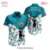 HOT TREND Jacksonville Jaguars Nfl Hawaiian Shirt Black Cat Graphic 3D Printed Hawaii Shirt Short Fan Ever