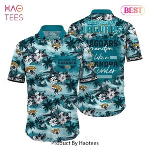 HOT TREND Jacksonville Jaguars Nfl Hawaiian Shirt For Grandparent New Trending Beach Shirt