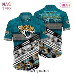 HOT TREND Jacksonville Jaguars Nfl Hawaiian Shirt Graphic Tropical Pattern 3D Printed Beach Shirt Summer Gift For Fans