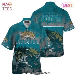 HOT TREND Jacksonville Jaguars Nfl Hawaiian Shirt Style Tropical Pattern Hot Trending Summer For Awesome Fans