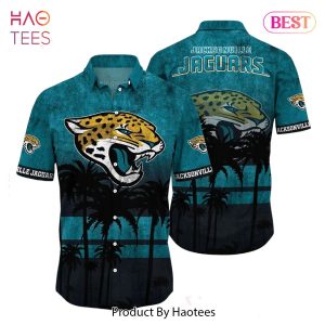 HOT TREND Jacksonville Jaguars Nfl Hawaiian Shirt Tropical Pattern Graphic New Collection Summer Gift For Fan Nfl