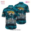 HOT TREND Jacksonville Jaguars Nfl Hawaiian Shirt Tropical Pattern Graphic New Collection Summer Gift For Fan Nfl