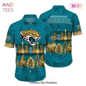 HOT TREND Jacksonville Jaguars Nfl Hawaiian Shirt Tropical Pattern Graphic Trends Summer Gift For Fan Nfl