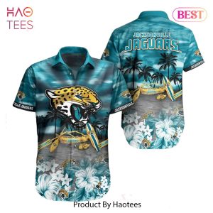 HOT TREND Jacksonville Jaguars Nfl Hawaiian Shirt Tropical Pattern Summer For Nfl Football Fans