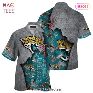 HOT TREND Jacksonville Jaguars Nfl Hawaiian Shirt Tropical Print Sumer Gift For Fans