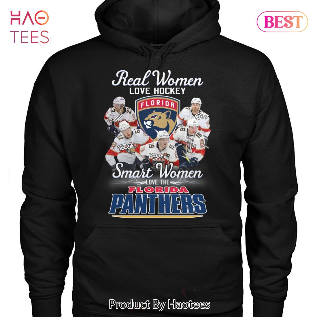 NEW Real Women Love Hockey Smart Women Love The Florida Panthers Unisex T-Shirt NEW Real Women Love Hockey Smart Women Love The Florida Panthers Unisex T-Shirt