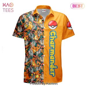 BEST Charmander Hawaiian Shirts Custom Anime Merch Clothes for Men Women Hot Trend 2023