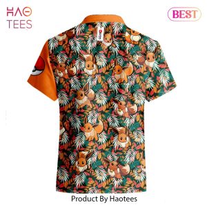 BEST Eevee Hawaiian Shirts Custom Anime Merch Clothes for Men Women Hot Trend 2023