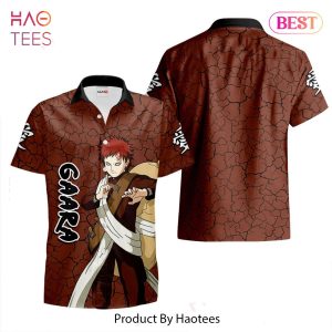 BEST Gaara Hawaiian Shirts Custom Anime Merch Clothes for Men Women Hot Trend 2023