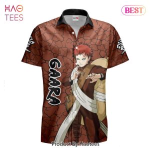 BEST Gaara Hawaiian Shirts Custom Anime Merch Clothes for Men Women Hot Trend 2023