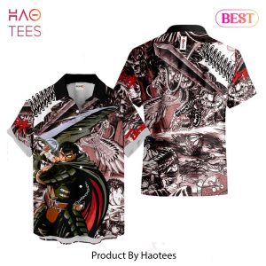 BEST Guts Hawaiian Shirts Berserk Custom Anime Clothes for Men Women Hot Trend 2023