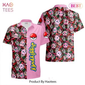 BEST Jigglypuff Hawaiian Shirts Custom Anime Merch Clothes for Men Women Hot Trend 2023