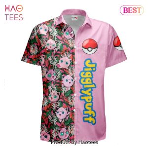 BEST Jigglypuff Hawaiian Shirts Custom Anime Merch Clothes for Men Women Hot Trend 2023