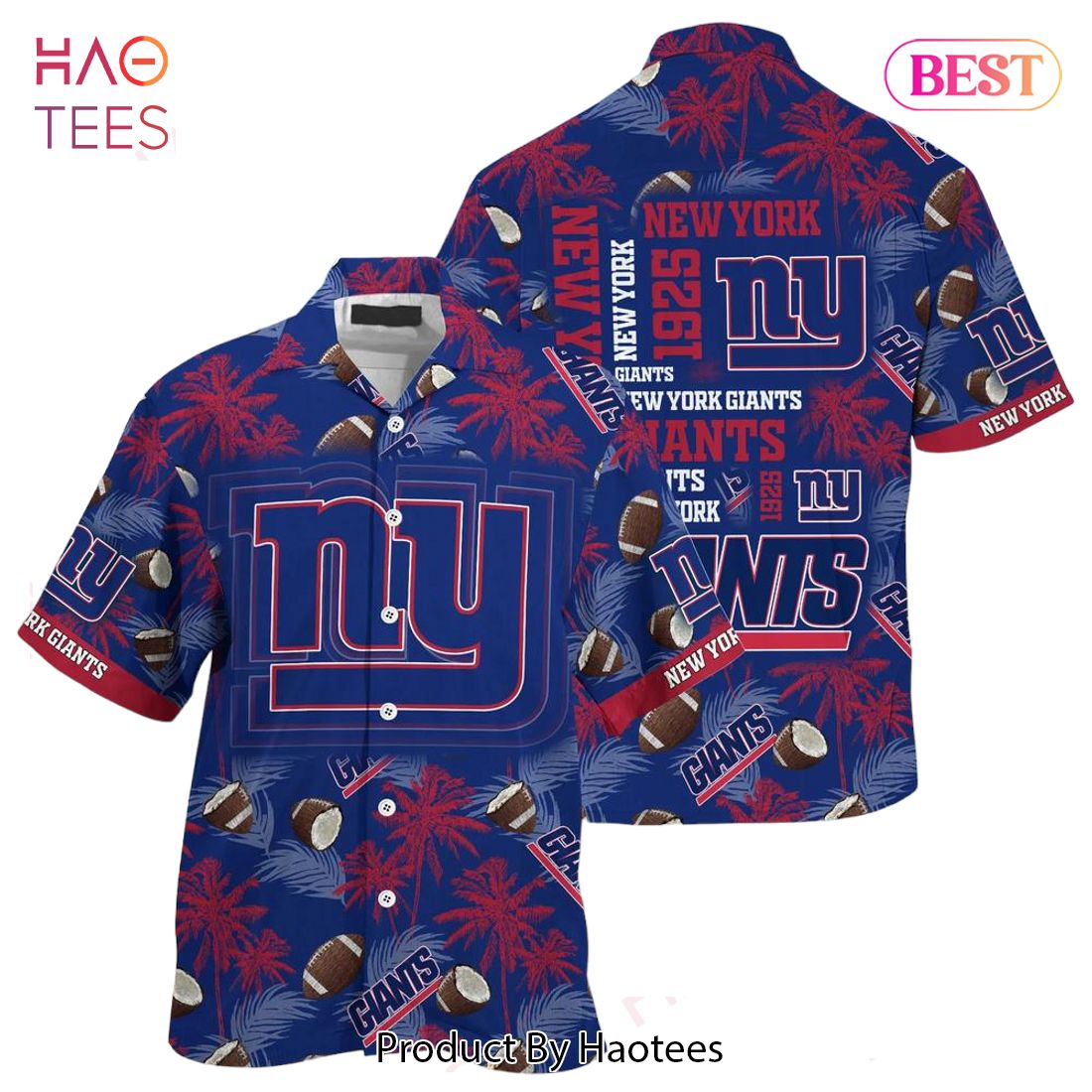 TRENDING] New York Giants NFL Hawaiian Shirt, New Gift For, 50% OFF
